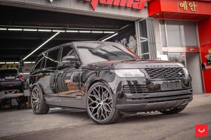 2019 Land Rover Range Rover Autobiography Black on Vossen Wheels (HF-2)